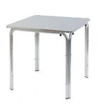 TAVOLO IN ALLUMINIO TOP 80X80