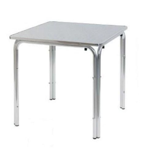 Tavolo alluminio top 80x80 - in,