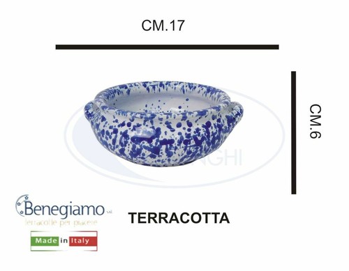 Tegame terracotta 17 - tegame, cm.17