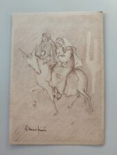 La Fuga in Egitto, Enrico Manfrini, Cartolina, Ed. Pro Civitate C. Assisi