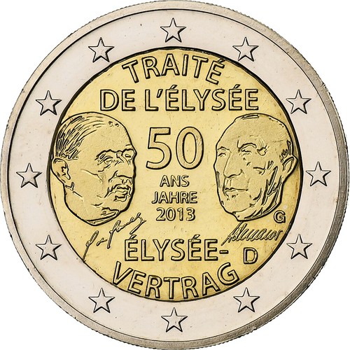 Allemagne euro 50 ans du - euro,,