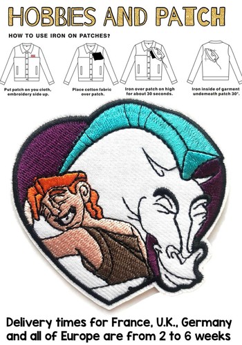 Patch hercules iron pegaso - patch, on