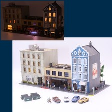 Diorama blocco città fila