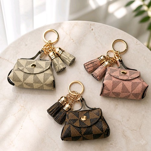 Mini borsa portachiavi charm