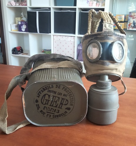 Maschera antigas francese ww2 - antigas,