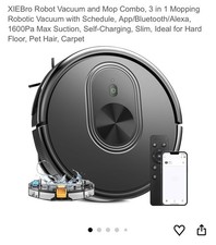 Robot Vacuum Cleaner With App