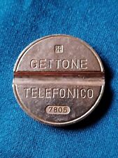 Gettone raro italiano. Serie 7805. Condizioni come da foto.