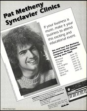 Pat Metheny Synclavier Clinic