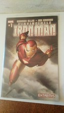 Invincible Iron Man 1 Marvel Legends 6 Italian Variant Panini molto buono