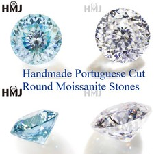 Pietre moissanite rotonde