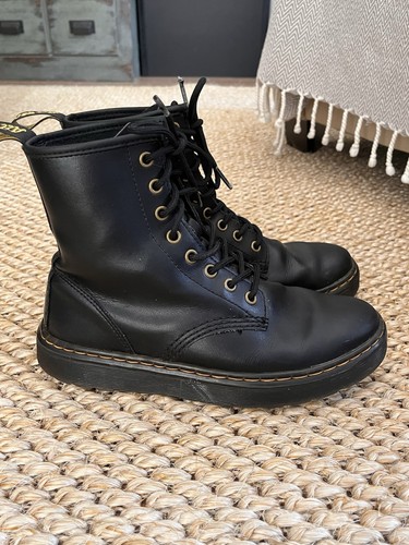 Stivali stringati martens - dr.,