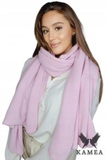 Sciarpa di lana donna rosa