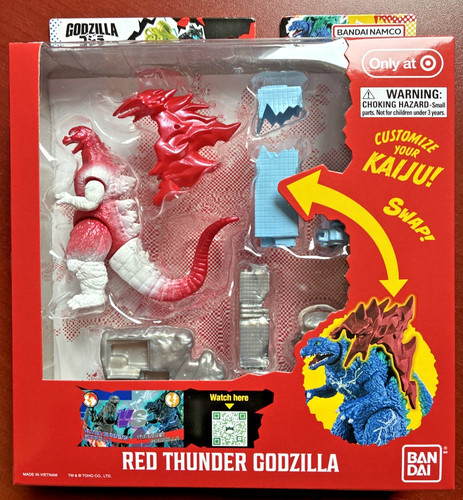 Bandai red thunder godzilla - bandai,