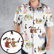 Vintage Mary Poppins Hawaiian