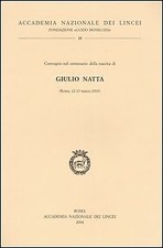 Giulio Natta. Convegno nel