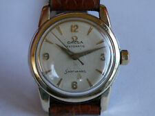 OMEGA SEAMASTER-AUTOMATIC-WATERPROOF-1958-REF.2828 SC-CAL.471-FIBBIA-WAFER DIAL
