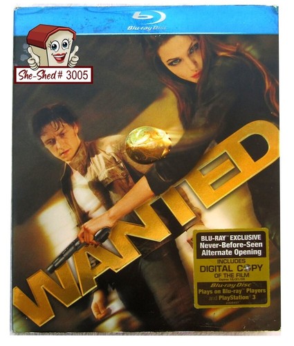 Wanted blu ray movie - blu,
