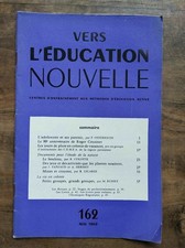 Verso L'Educazione Nuova N°162 Maggio 1962