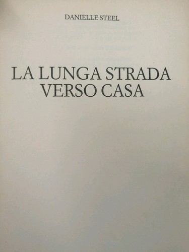 Lunga strada verso casa - la,