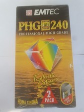 2 Cassette Video VHS EMTEC PHG
