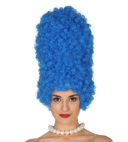 Blu parrucca personaggio dei - blu,