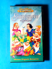 VIDEOCASSETTA VHS BIANCANEVE E I SETTE NANI I CLASSICI WALT DISNEY DA COLLEZIONE