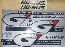 adesivi honda dio gp G’ 50 replica nero