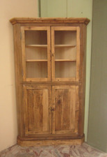 ANGOLIERA CREDENZA CUCINA ANGOLO  CANTONALE RUSTICA GRANDE ORIGINALE COUNTRY