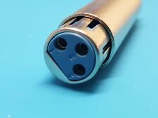 2 ADATTATORI JOINER XLR CANNON FEMMINA A XLR FEMMINA 3 POLI