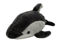 Plush black dolphin length 25