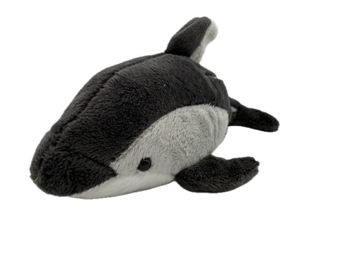 Peluche delfino nero - nero, lunghezza