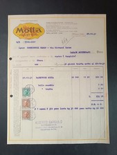 fattura PANETTONI MOTTA numero 5540-2241 anno 1931