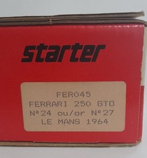 1:43 Kit Starter Ferrari 250 GTO Le Mans 1964 (no Tron, BBR, Provence, Looksmart