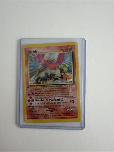 Pokemon holo prima - ho-oh,