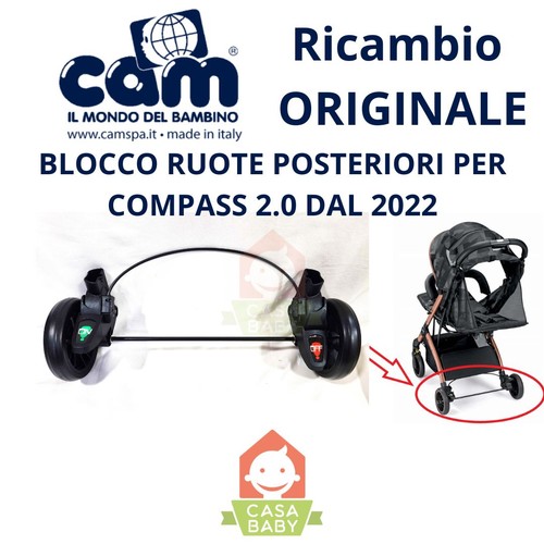 Ruote posteriori passeggino - ruote,