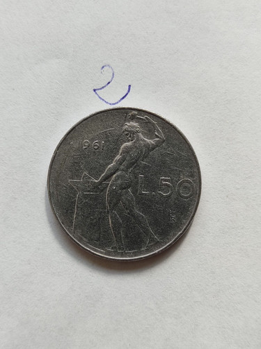 Lotto monete 50 lire - monete,
