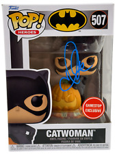 Halle Berry Signed Catwoman Funko 507 Game Stop Exclusive Autograph Beckett
