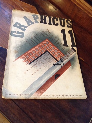 Graphicus 1934 rivista - n°11,