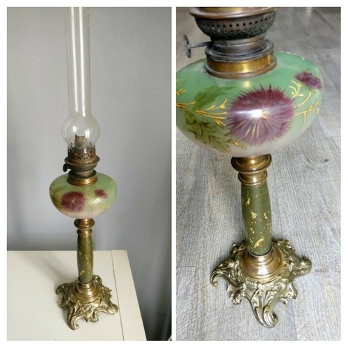 Lampada petrolio art - petrolio, nouveau