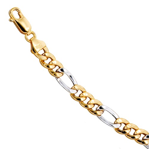 Collana figura oro - 333, mm