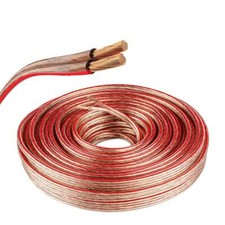 Rotolo Bobina Rame 10mt cavo altoparlanti speaker casse bipolare filo 3 x 6  mm