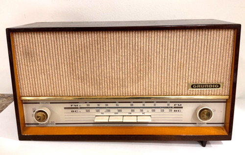 Vintage grundig tube - vintage,