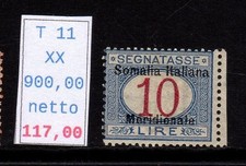 Somalia segnatasse lire 10