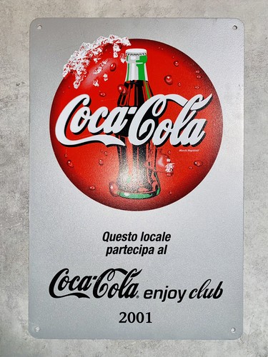 Insegna coca cola enjoy club - insegna,