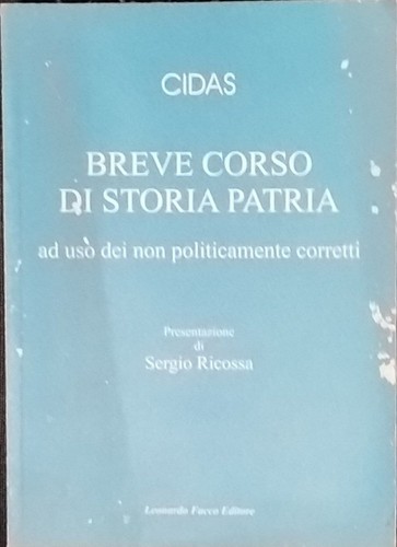 Breve corso storia - corso, di
