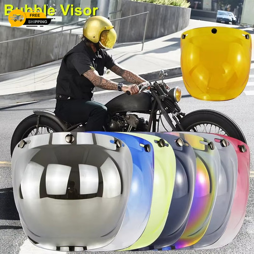 Visiera casco open face - casco, 3/4