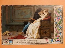 Paolo e Francesca - Da un quadro del Prof. A. Cassioli.