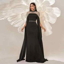 Vestito Abito Elegante Lungo