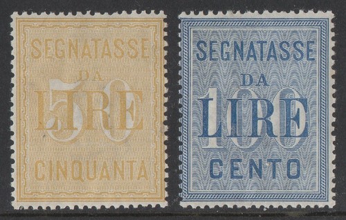 Regno 1903 segnatasse 50 100 - 1903,