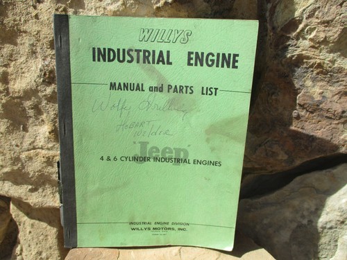 Willys manuale motore - willys,
